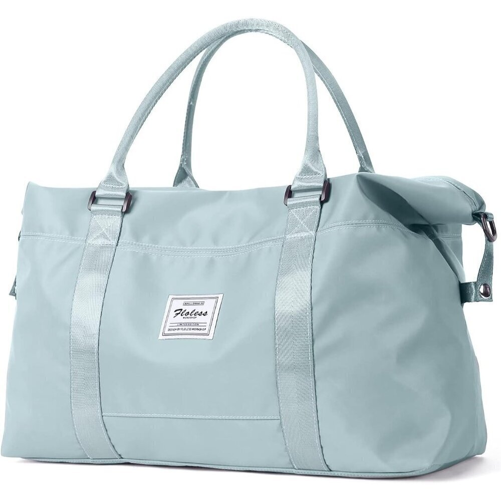 Sport Travel Duffle Bag for Women, Large Gym Tote, Waterproof Weekender & Beach